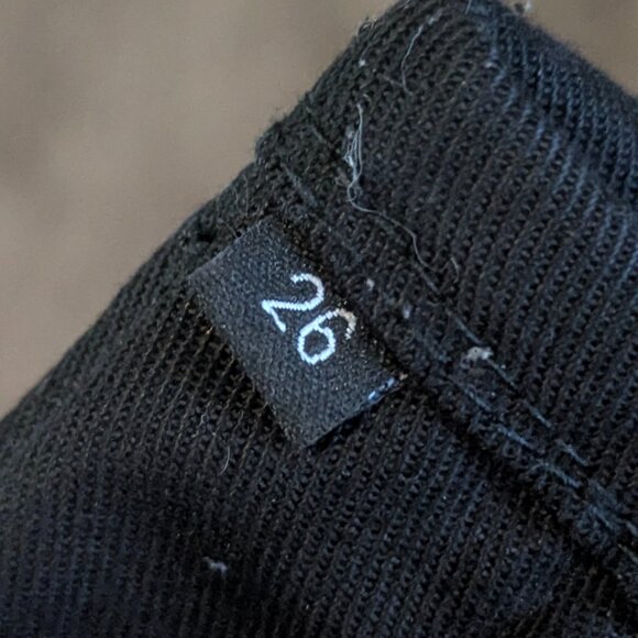 Black Cotton Steel Boned Underbust Corset Lace Up - Picture 8 of 10